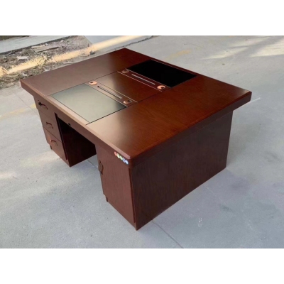 1.4米木皮對(duì)面桌