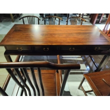 1.8米榆木茶桌套組